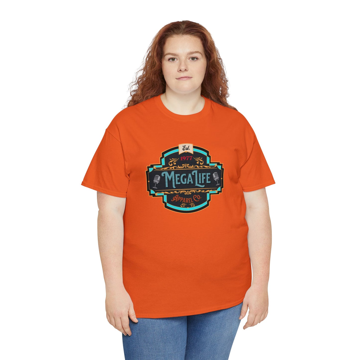 MegaLife- (Unisex Heavy Cotton Tee)