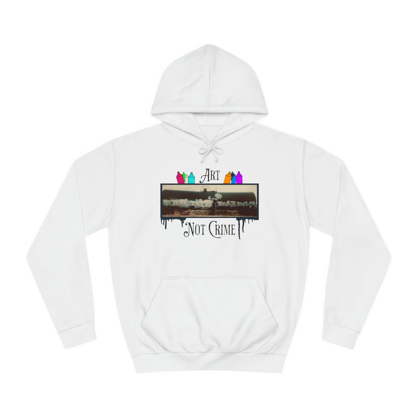 Art Not Crime- (Hoodie) Casino and Wizdom Freight Train. Circa: 2001