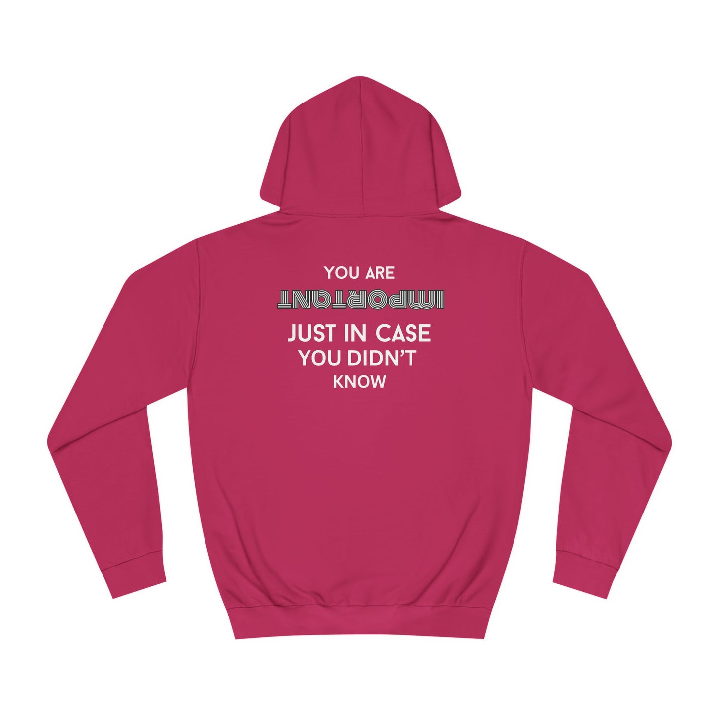 You Are Important- College Hoodie