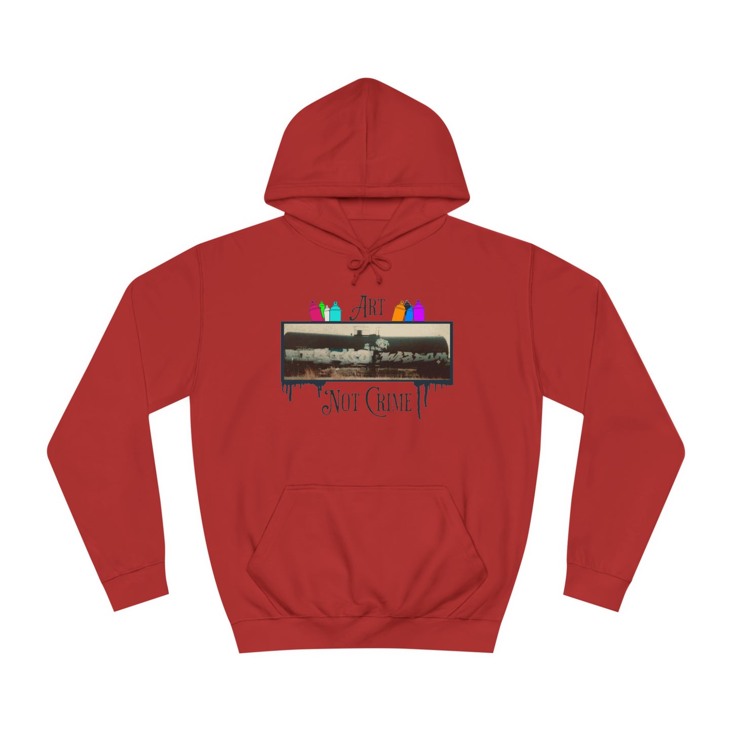 Art Not Crime- (Hoodie) Casino and Wizdom Freight Train. Circa: 2001