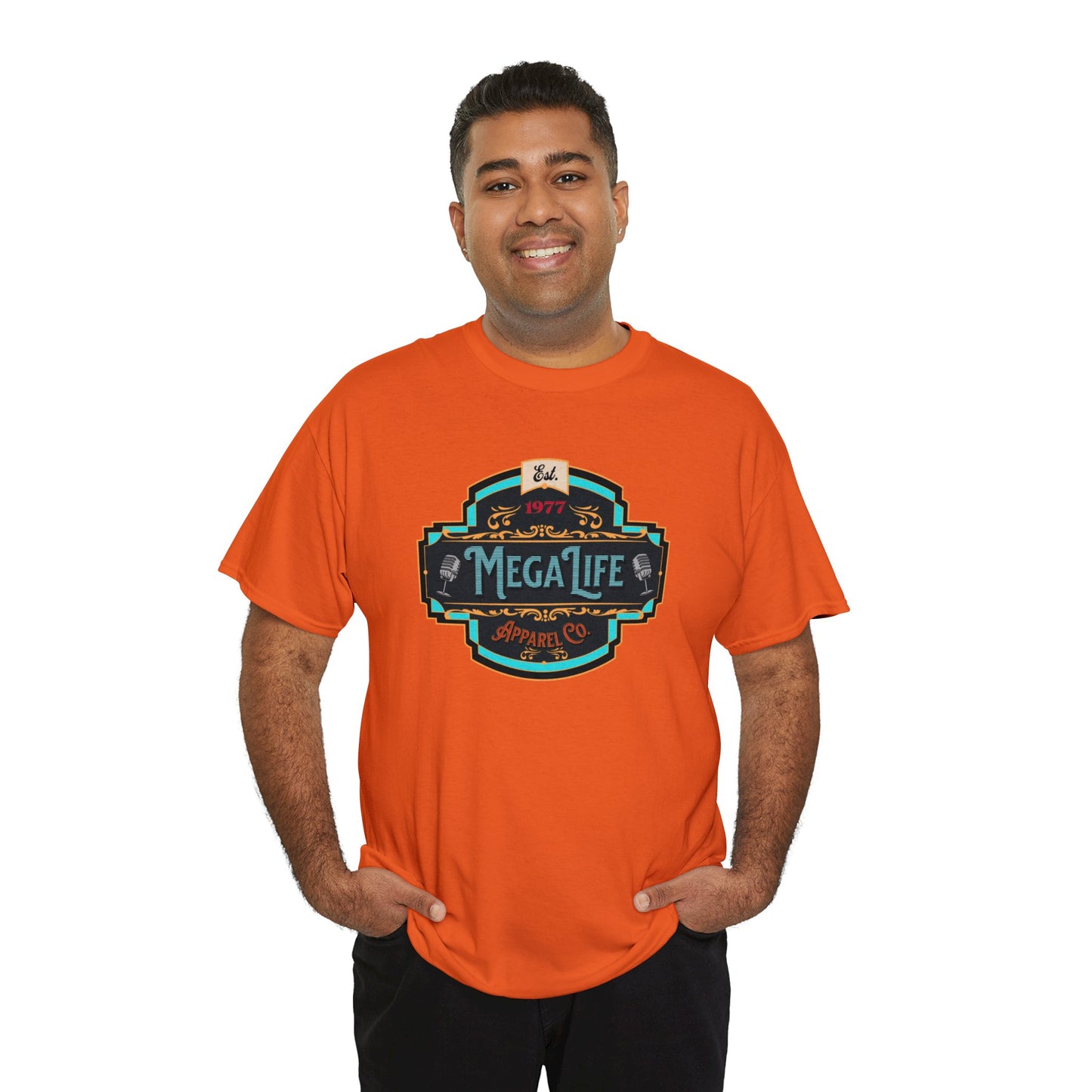 MegaLife- (Unisex Heavy Cotton Tee)