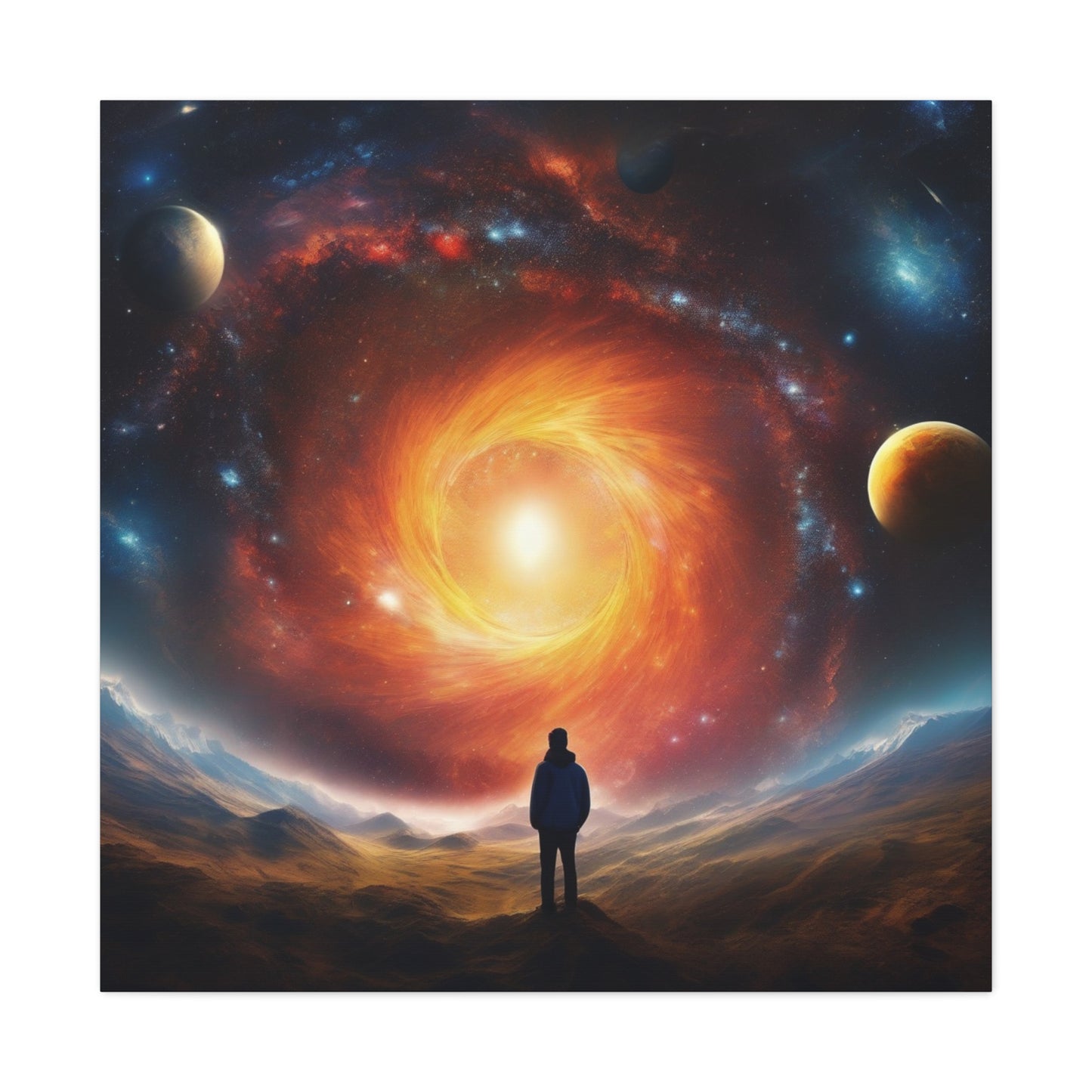 Canvas Wraps - The Vast Universe Space Art Decor