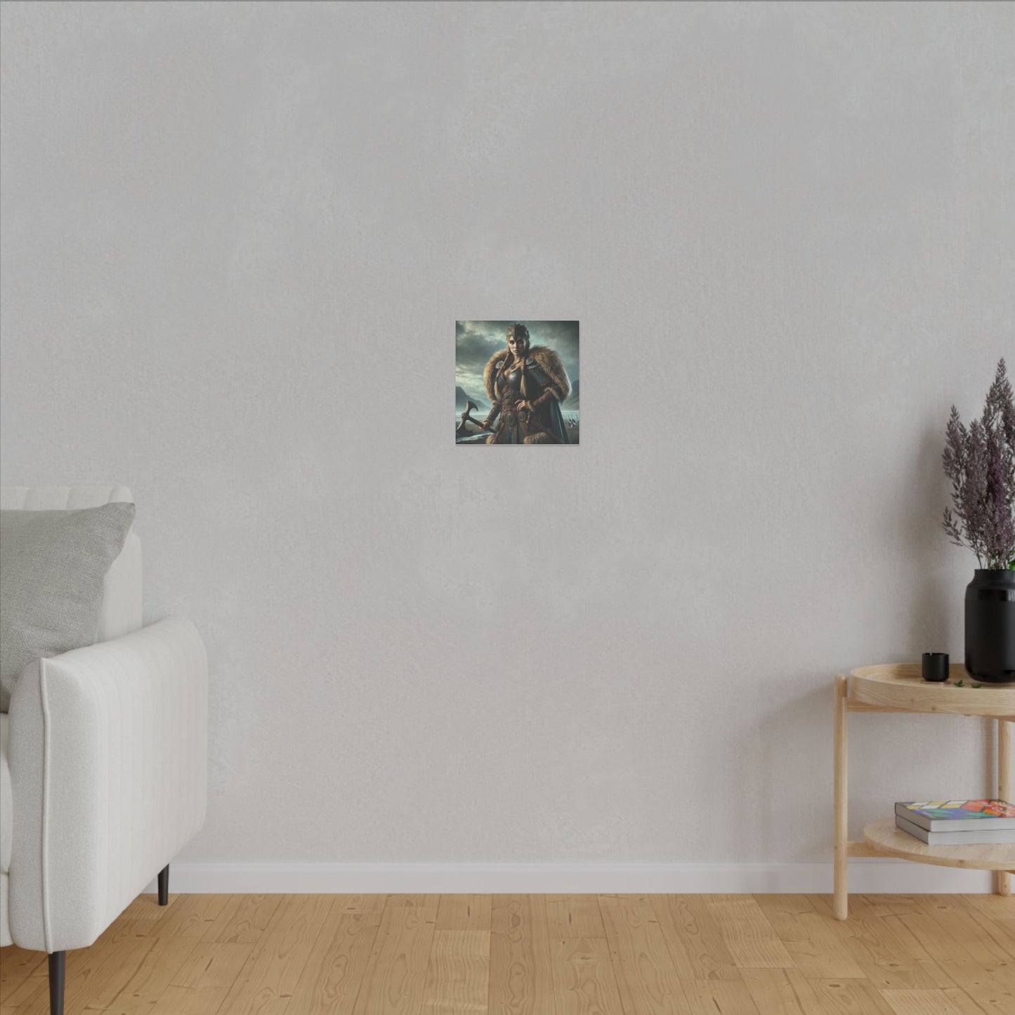 Canvas Print - Freydis on The Battlefield