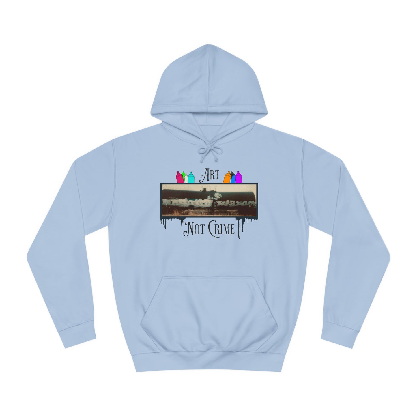 Art Not Crime- (Hoodie) Casino and Wizdom Freight Train. Circa: 2001