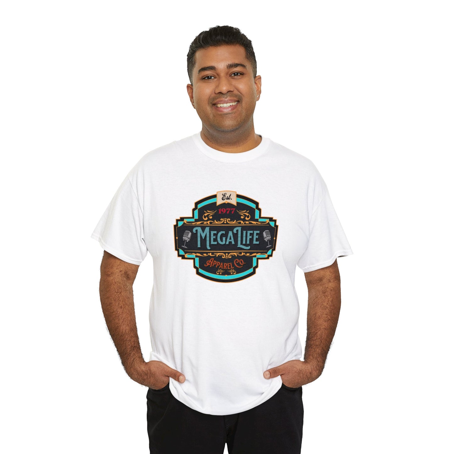 MegaLife- (Unisex Heavy Cotton Tee)