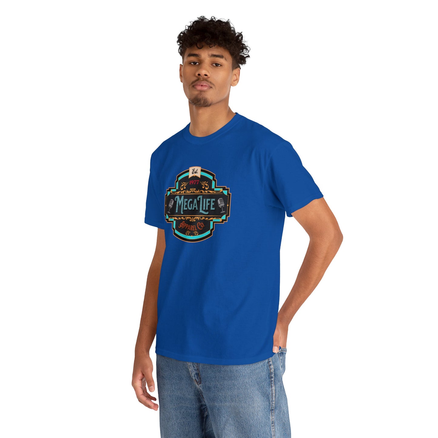 MegaLife- (Unisex Heavy Cotton Tee)