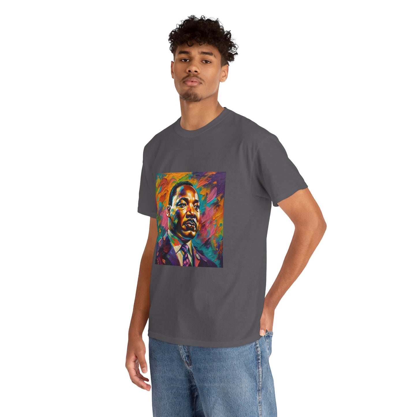 Martin Luther King Jr. (Unisex Heavy Cotton Tee)