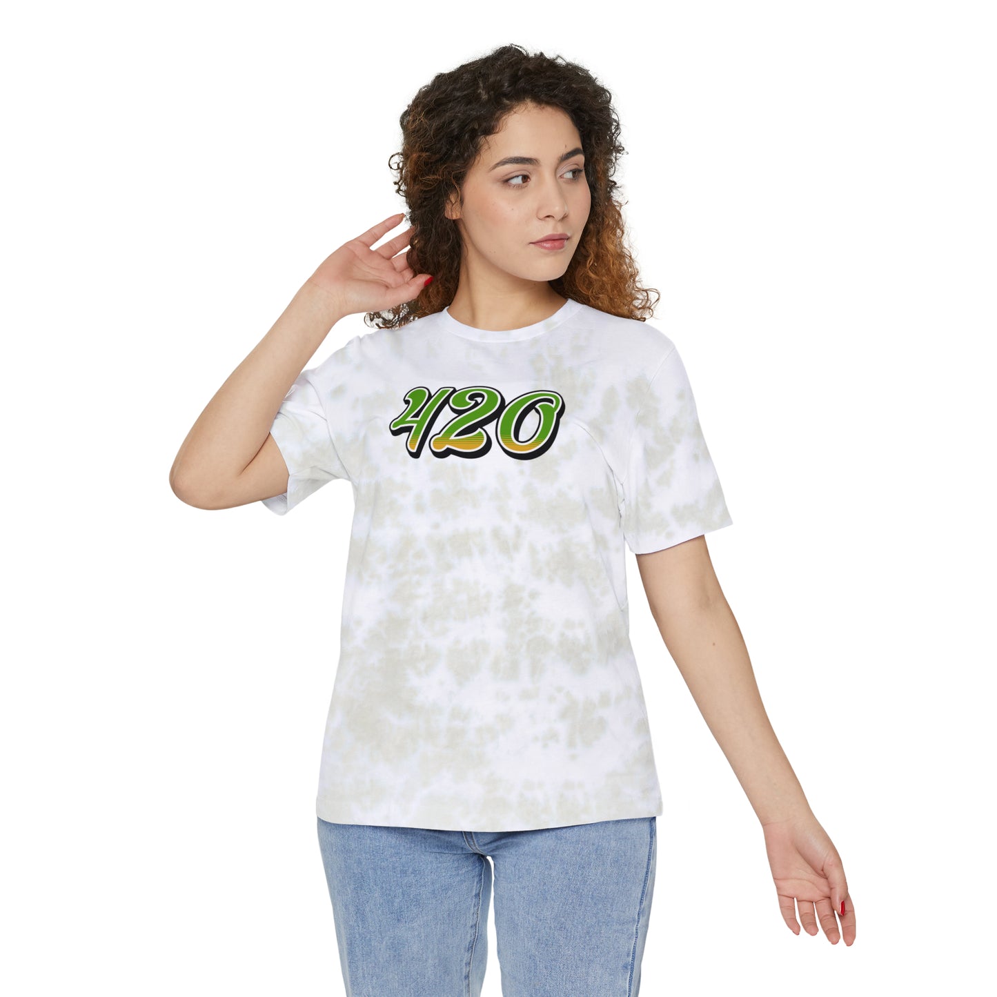420- (Unisex Tie-Dyed T-Shirt)