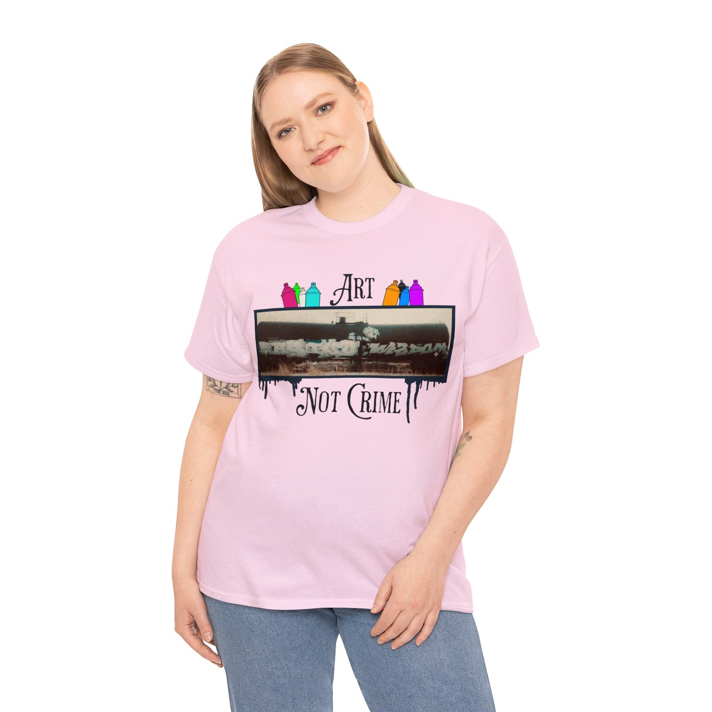 Art Not Crime- Casino and Wizdom Freight Train. Circa 2001 T-Shirt