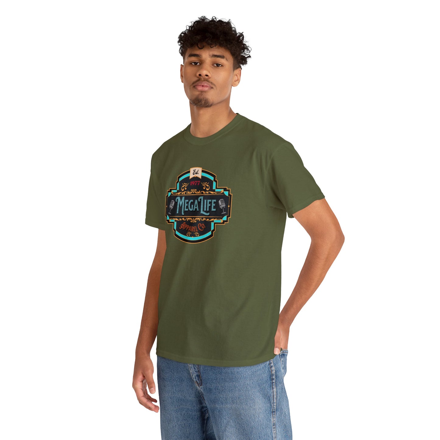 MegaLife- (Unisex Heavy Cotton Tee)