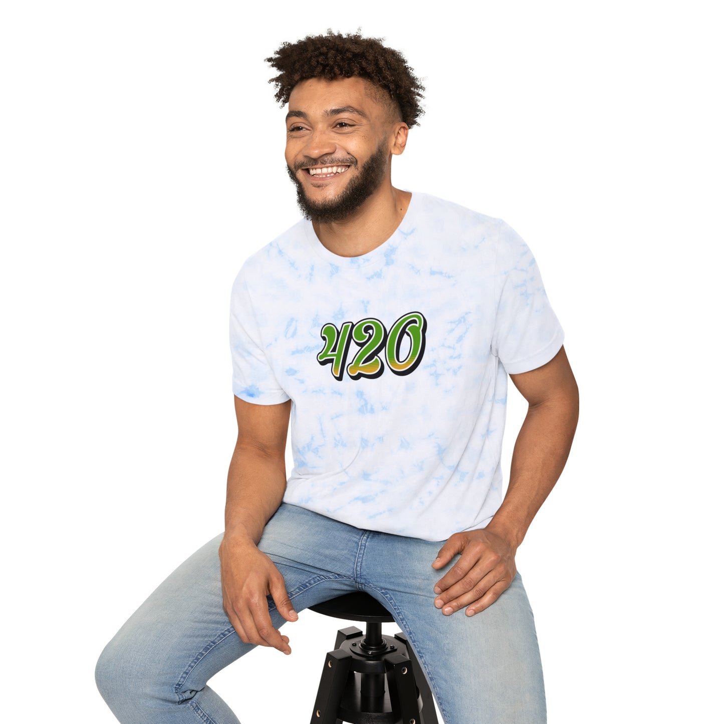 420- (Unisex Tie-Dyed T-Shirt)