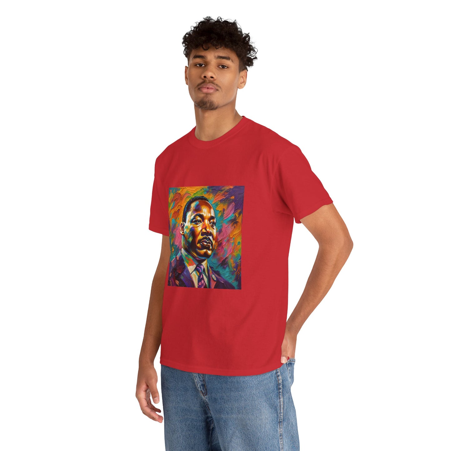 Martin Luther King Jr. (Unisex Heavy Cotton Tee)