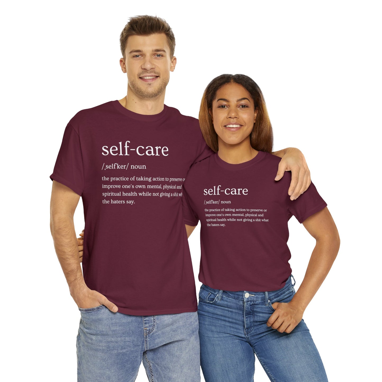 "Self Care" Definition- (Unisex Heavy Cotton Tee)