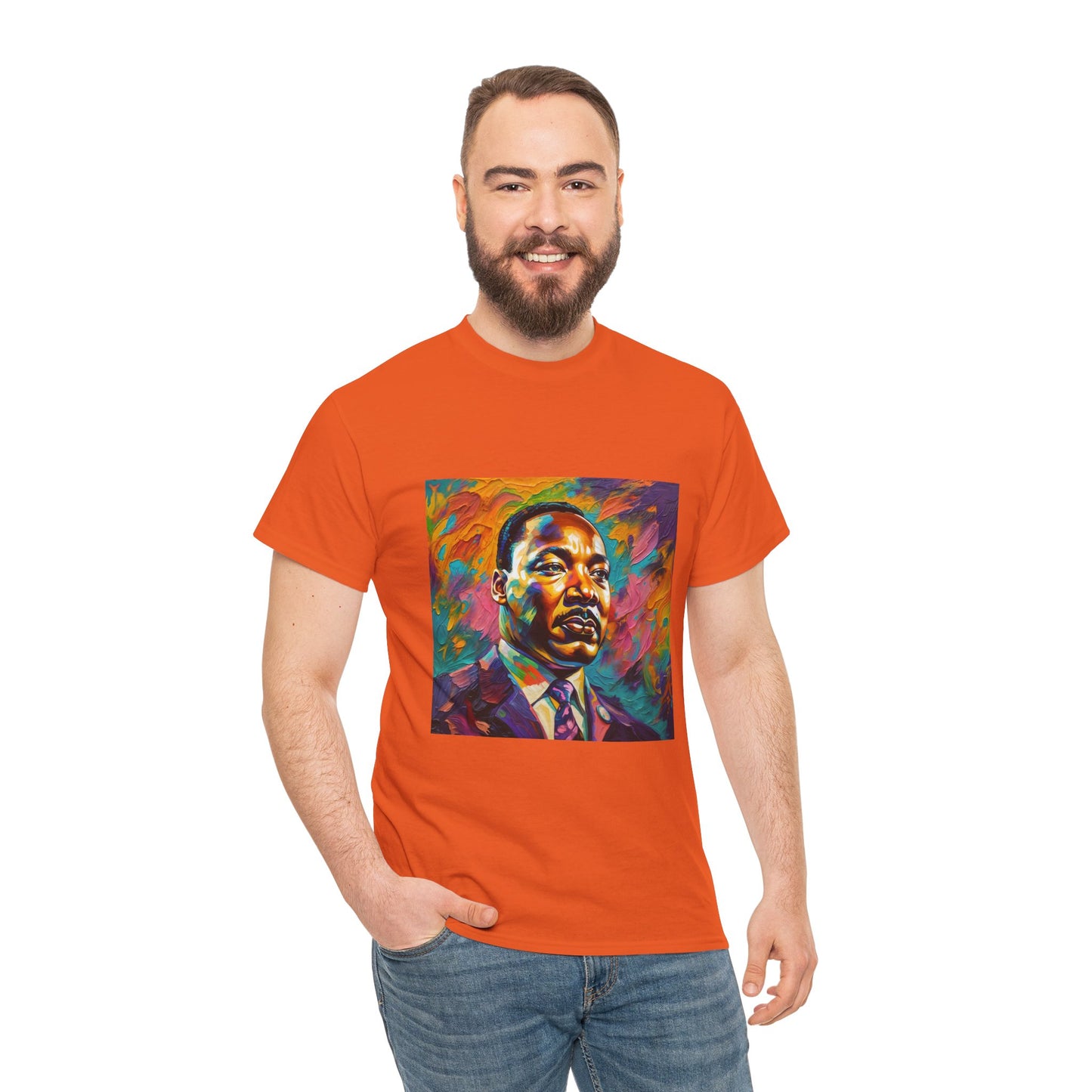 Martin Luther King Jr. (Unisex Heavy Cotton Tee)
