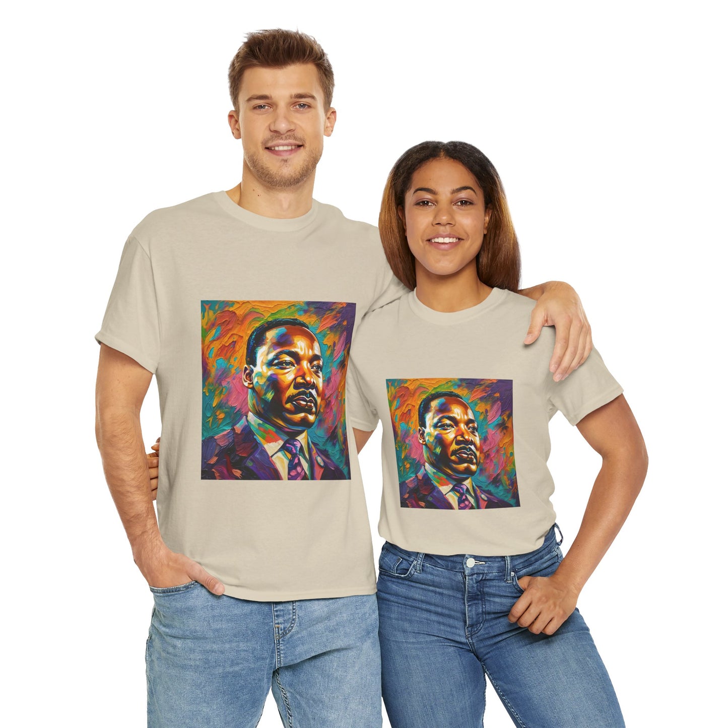 Martin Luther King Jr. (Unisex Heavy Cotton Tee)