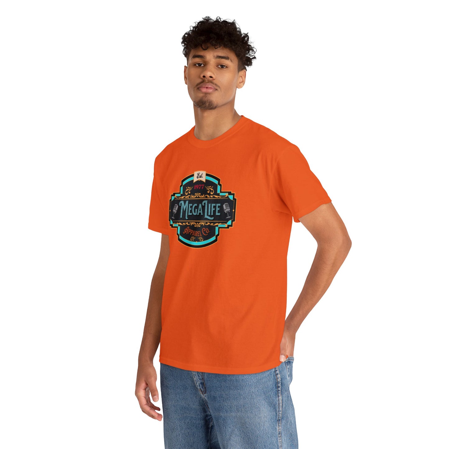 MegaLife- (Unisex Heavy Cotton Tee)