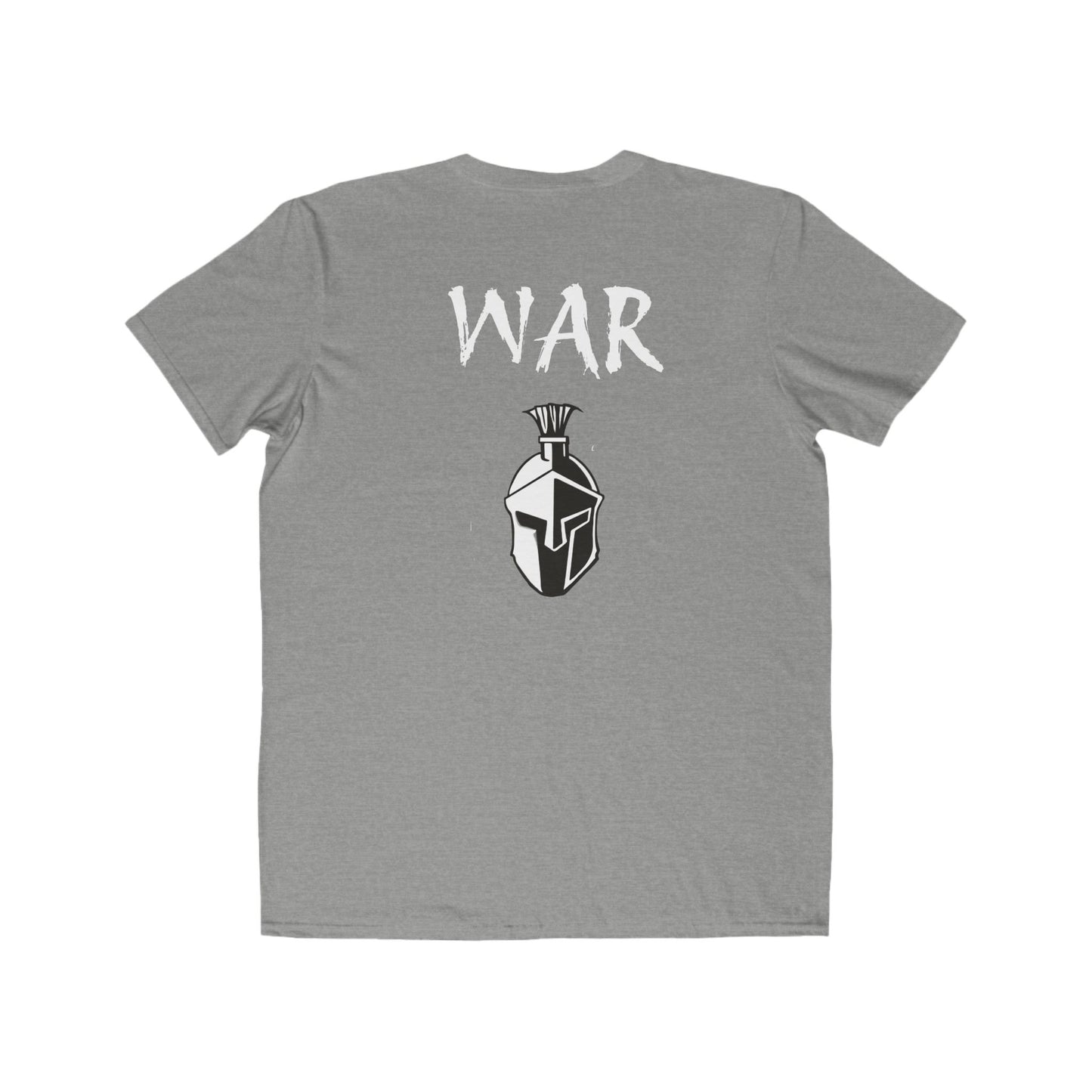 Men's Tee - War- With Spartan Helmet