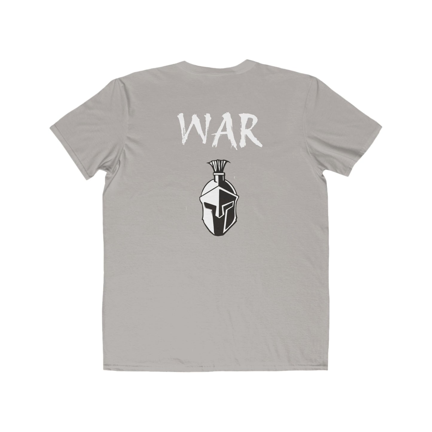 Men's Tee - War- With Spartan Helmet