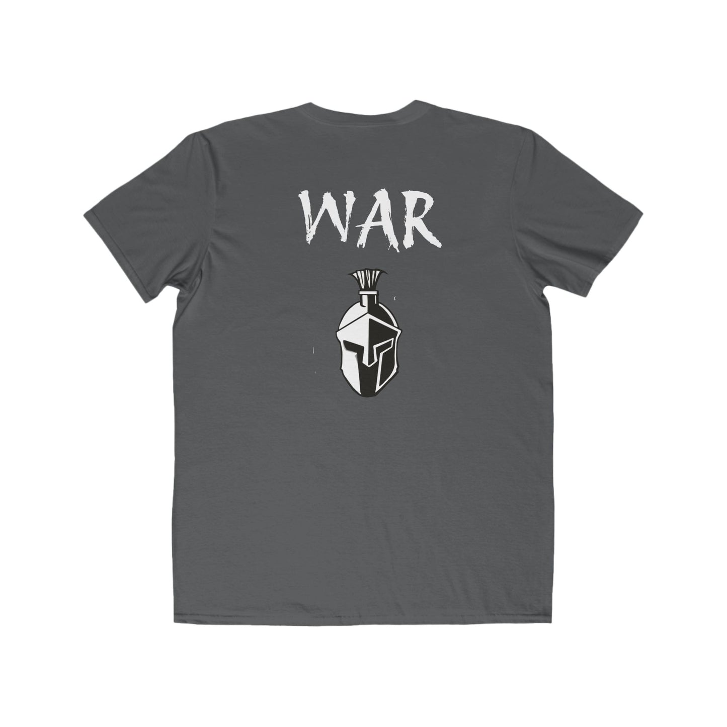 Men's Tee - War- With Spartan Helmet