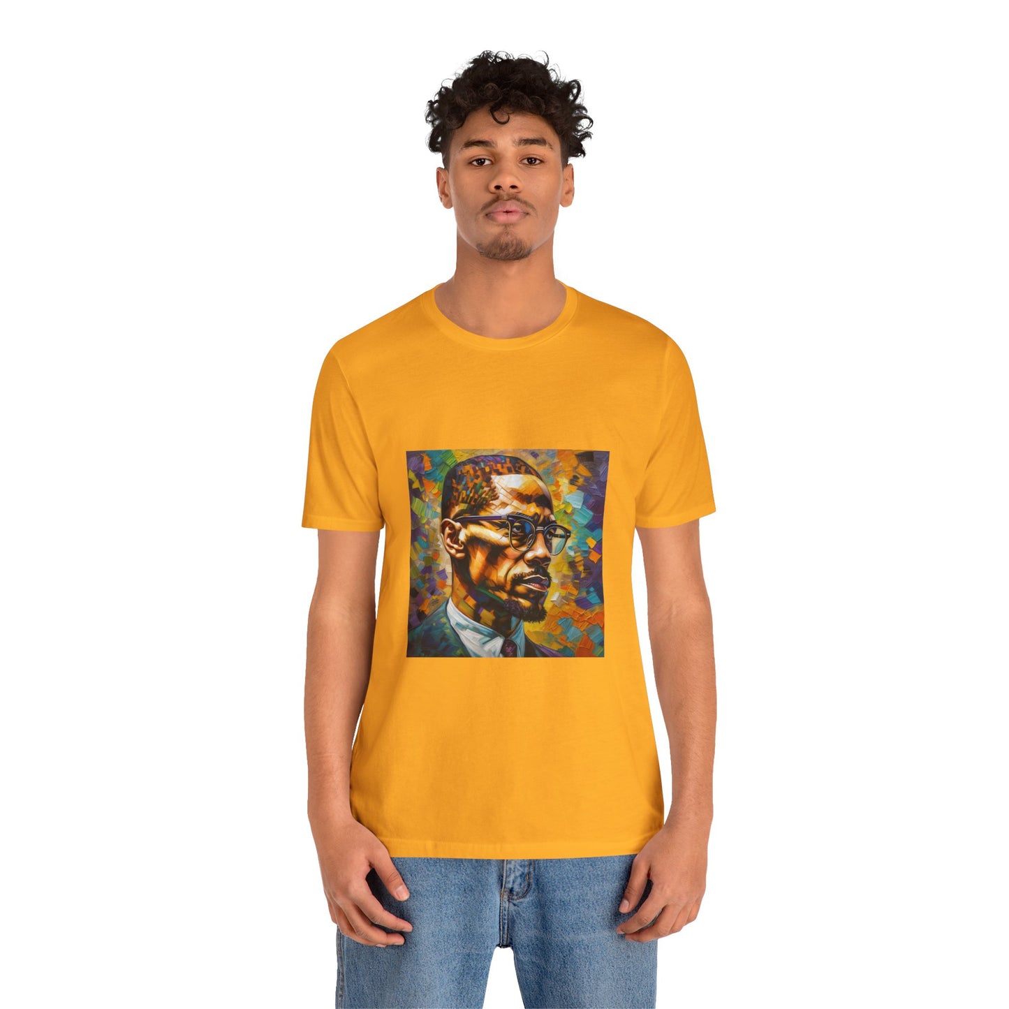 “Malcom X” (Unisex Jersey Short Sleeve Tee)