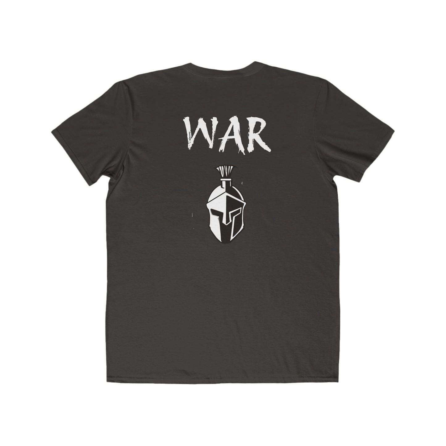 Men's Tee - War- With Spartan Helmet