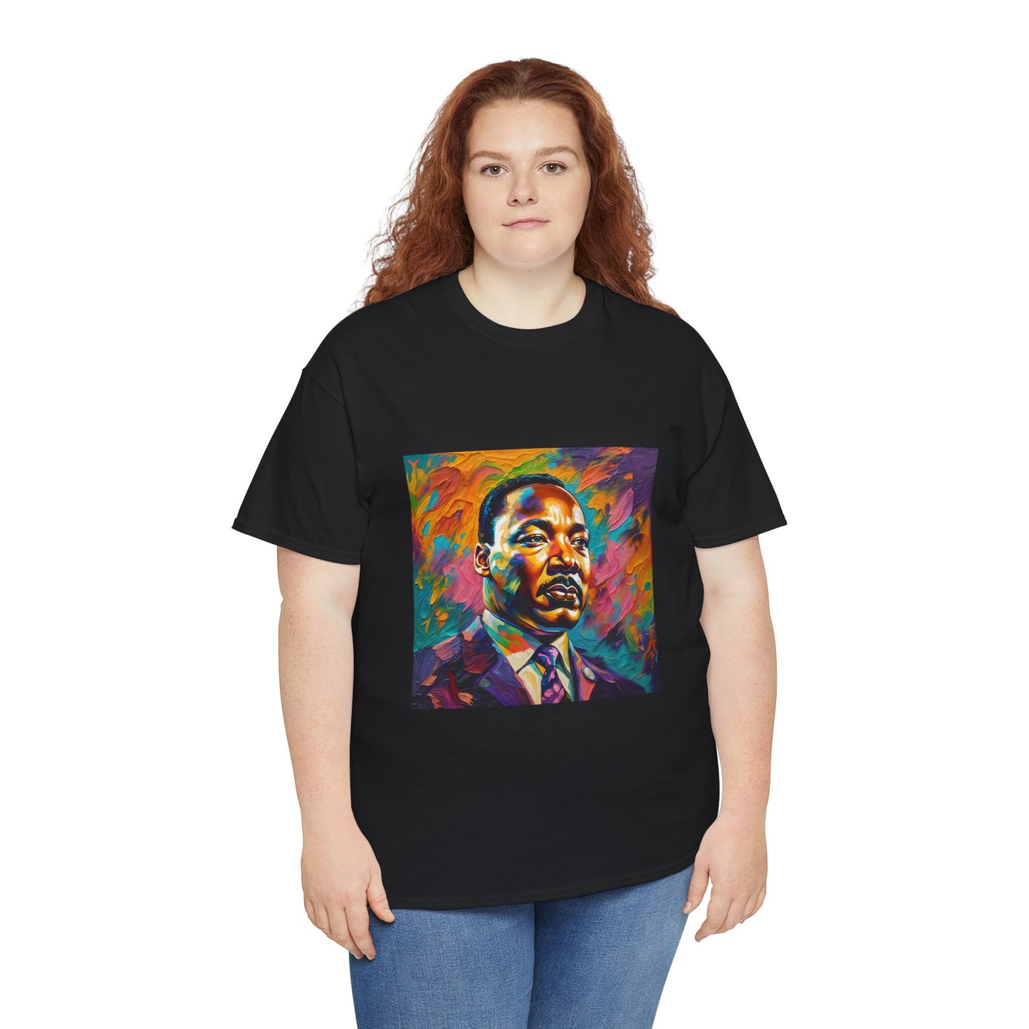 Martin Luther King Jr. (Unisex Heavy Cotton Tee)