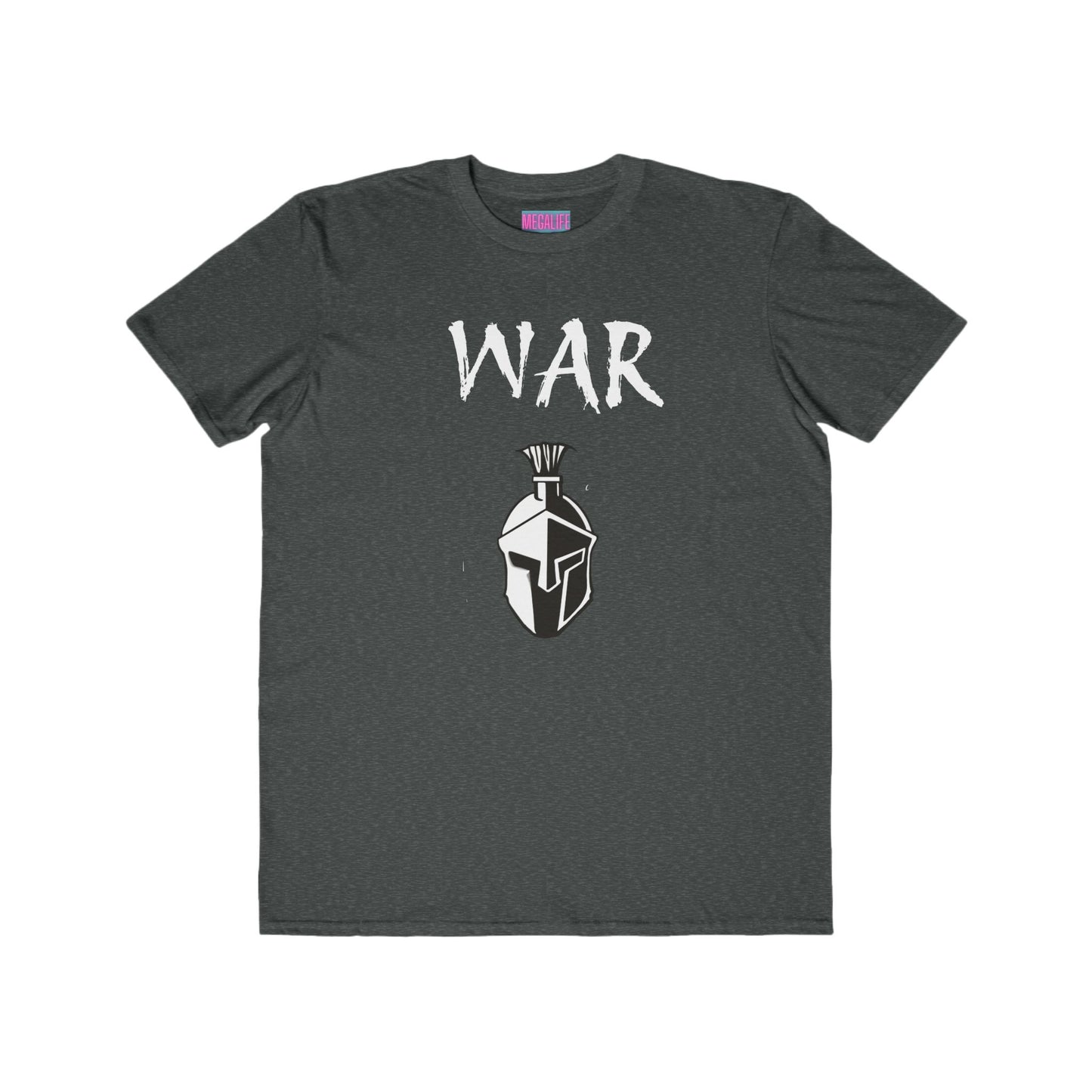 Men's Tee - War- With Spartan Helmet