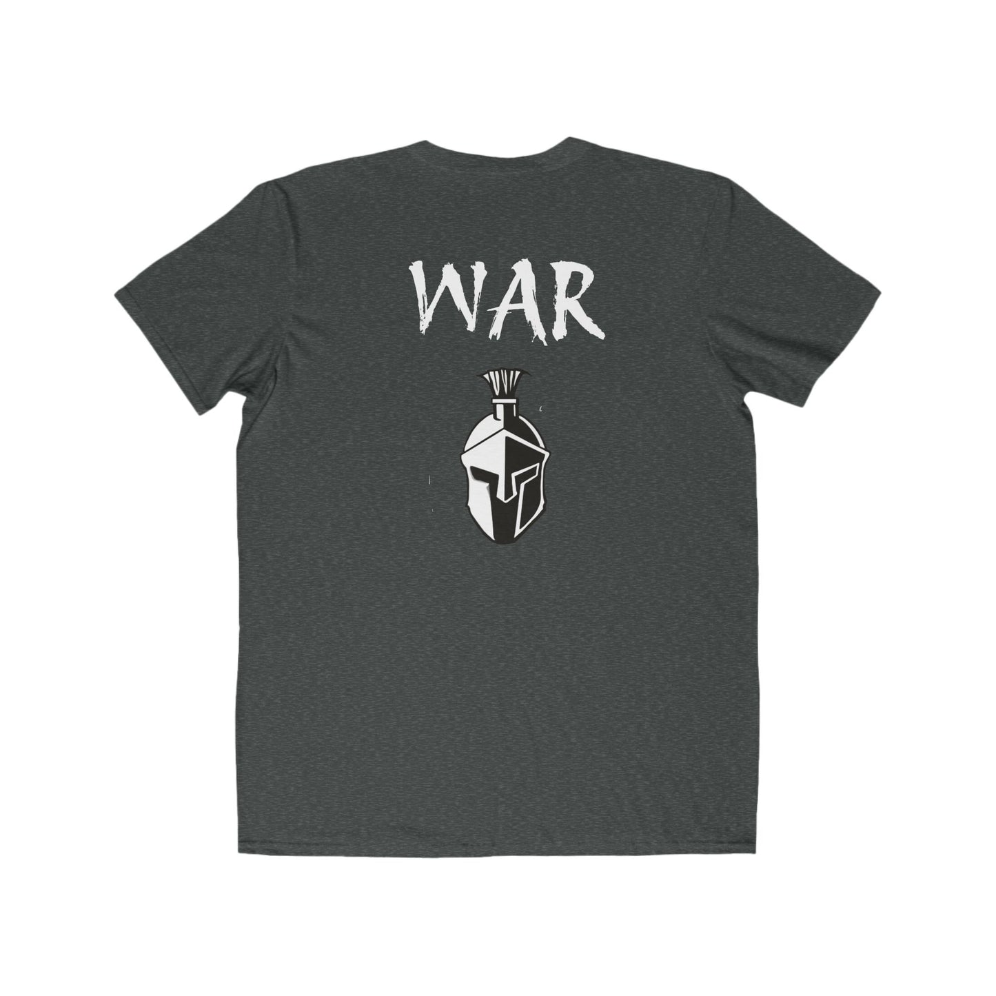 Men's Tee - War- With Spartan Helmet
