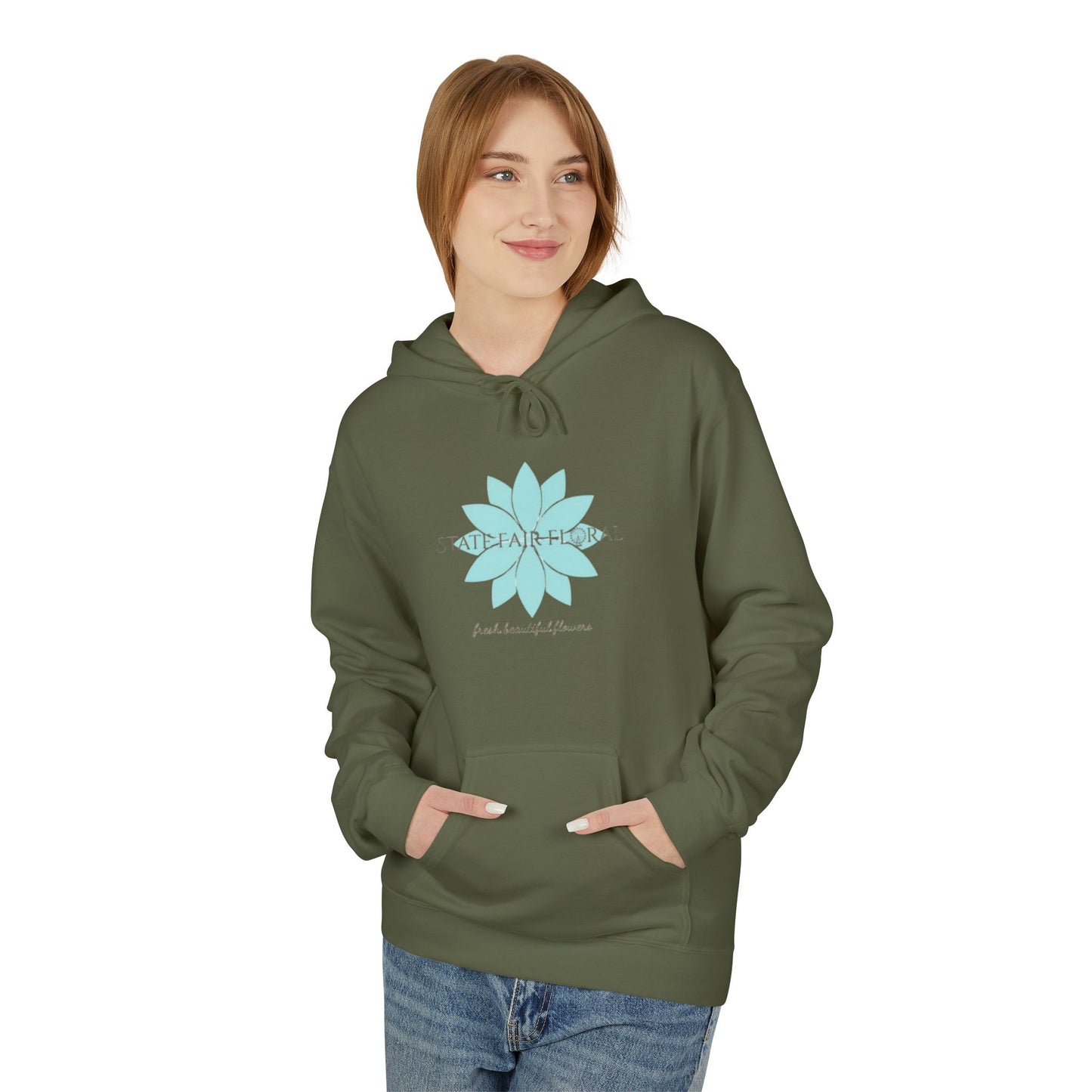 State Fair Floral Hoodie - Unisex Midweight Softstyle