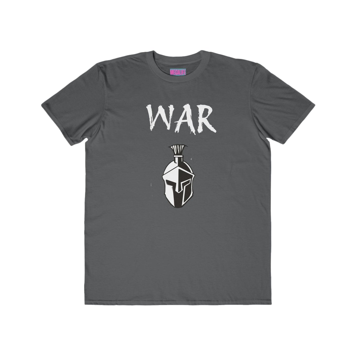 Men's Tee - War- With Spartan Helmet