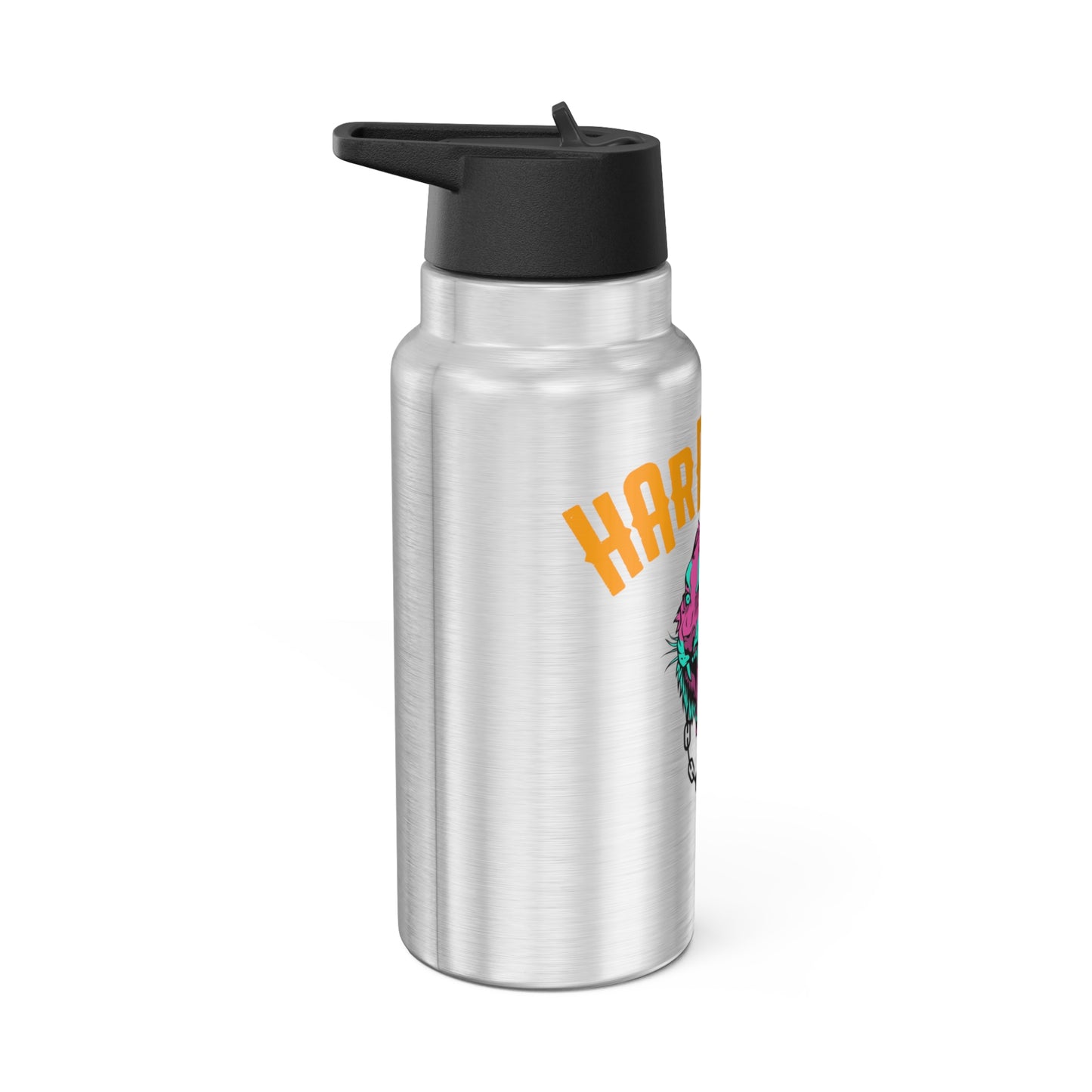 Tumbler - Hardcore Tiger Roaring with Chain Design, 32oz
