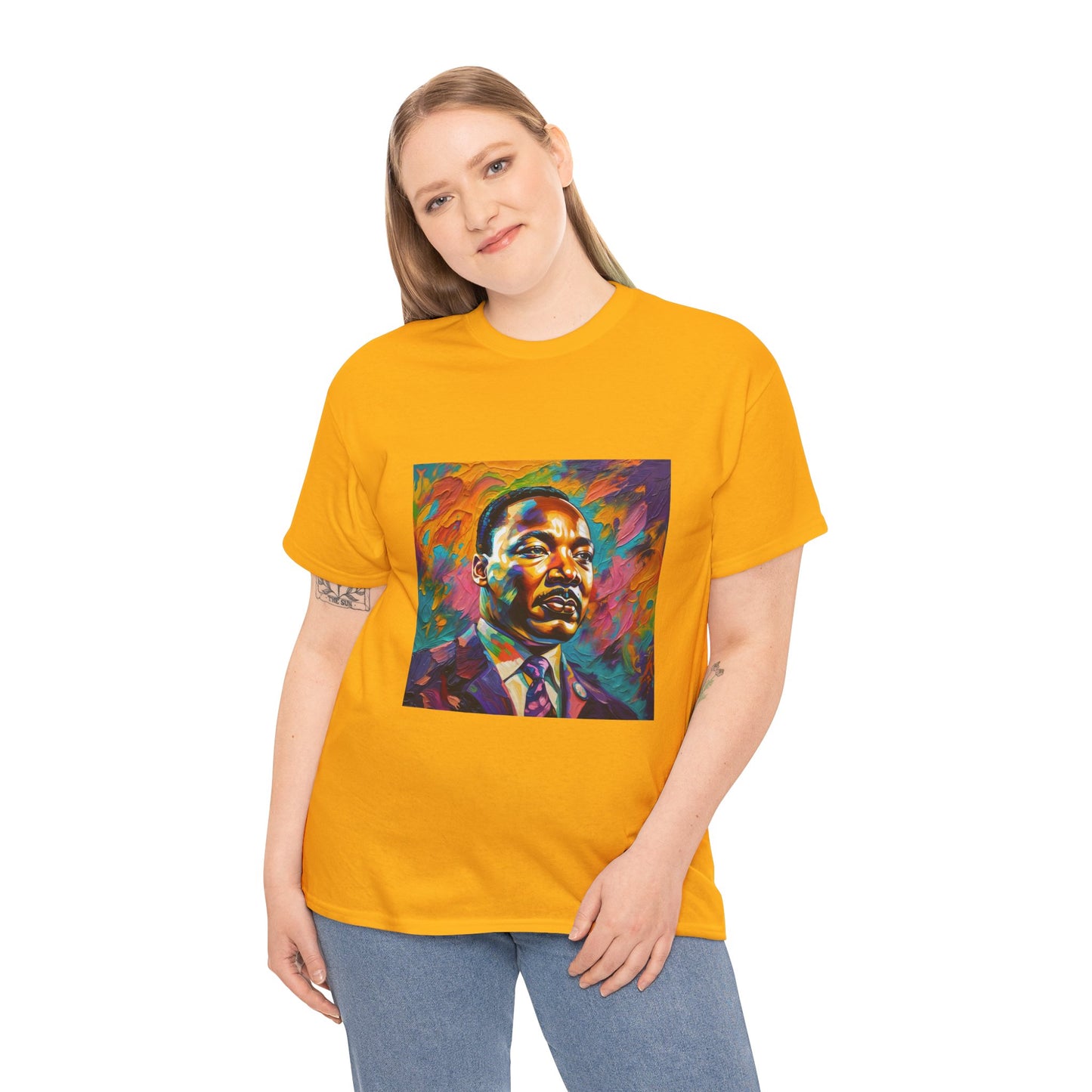 Martin Luther King Jr. (Unisex Heavy Cotton Tee)