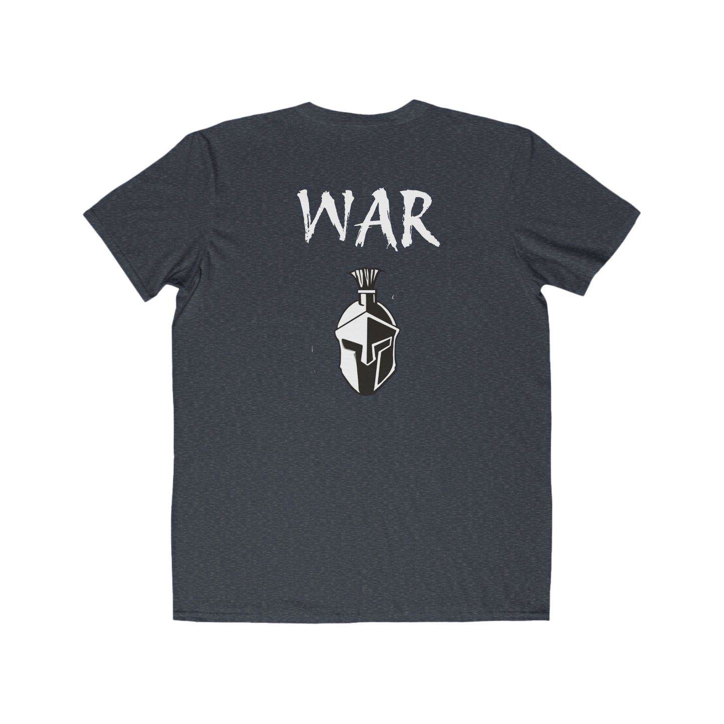 Men's Tee - War- With Spartan Helmet