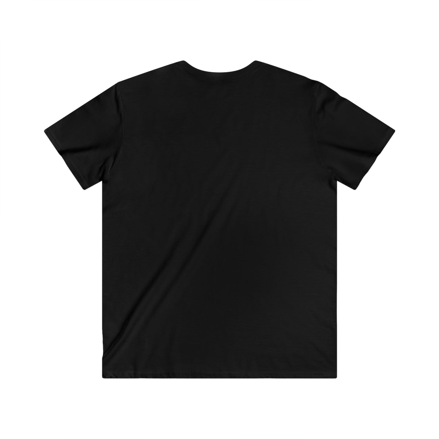 "Hardcore" (Men's Fitted V-Neck Short Sleeve Tee)