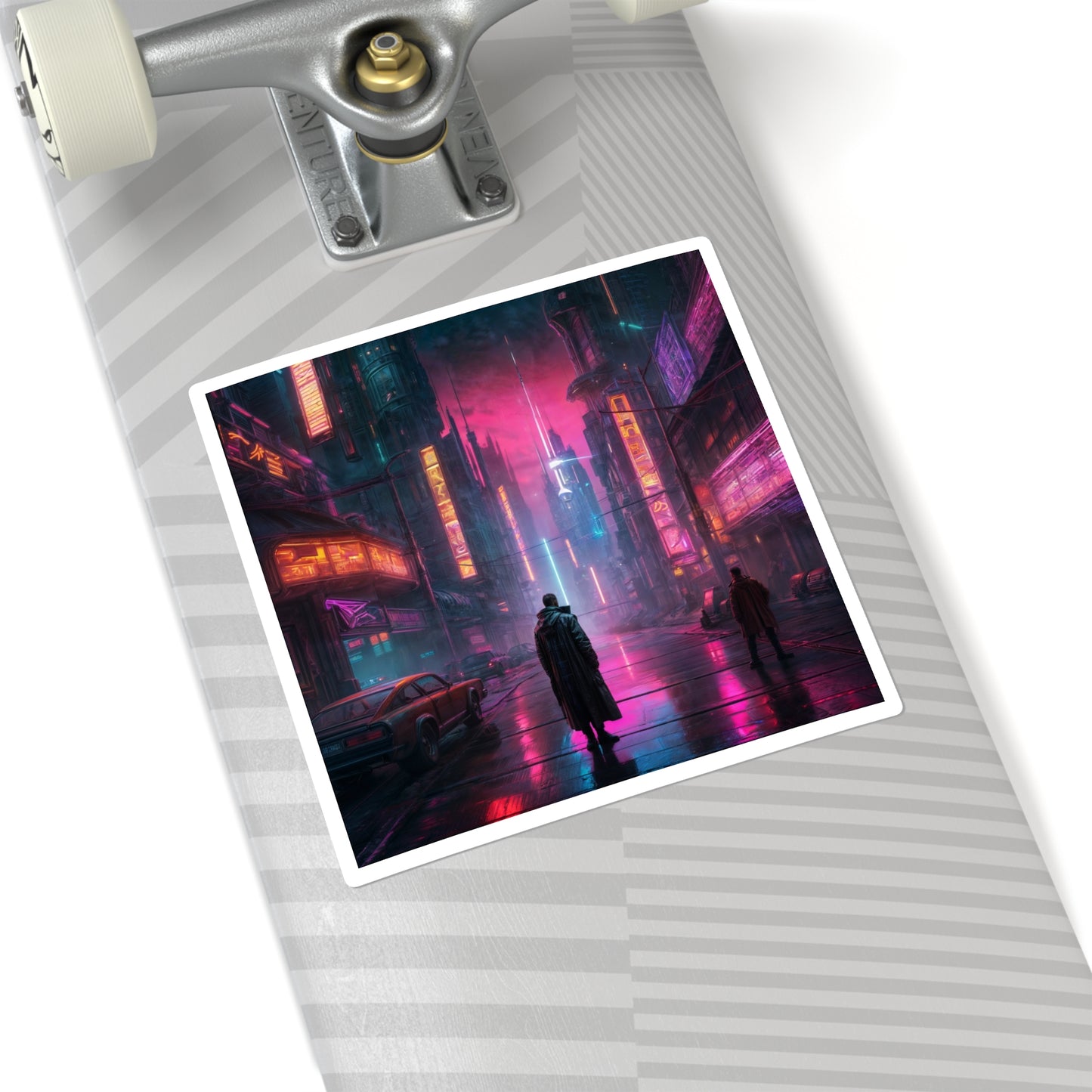 Square Stickers - The Streets Are Callin