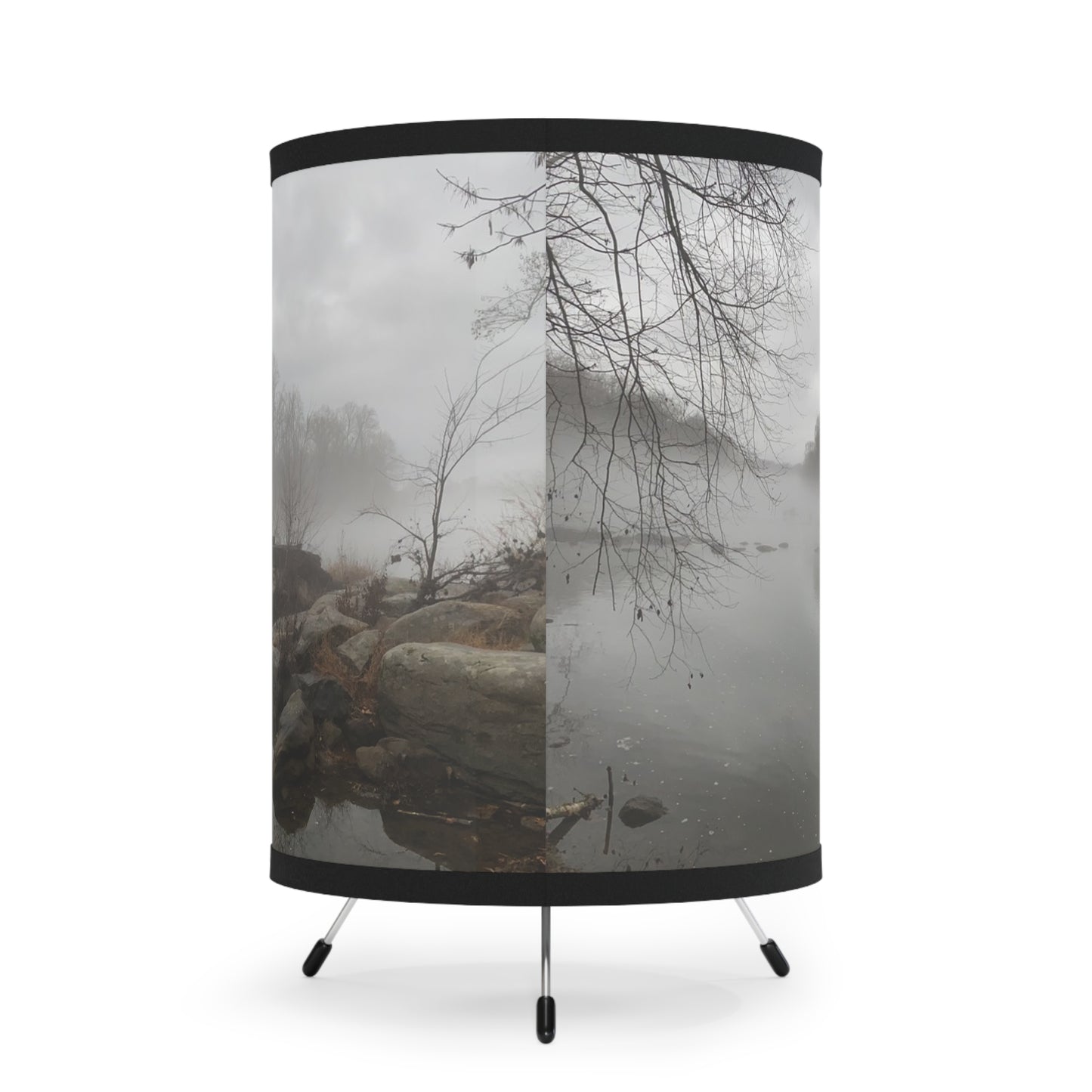 Lamp Shade- River Smoke Rappahannock River