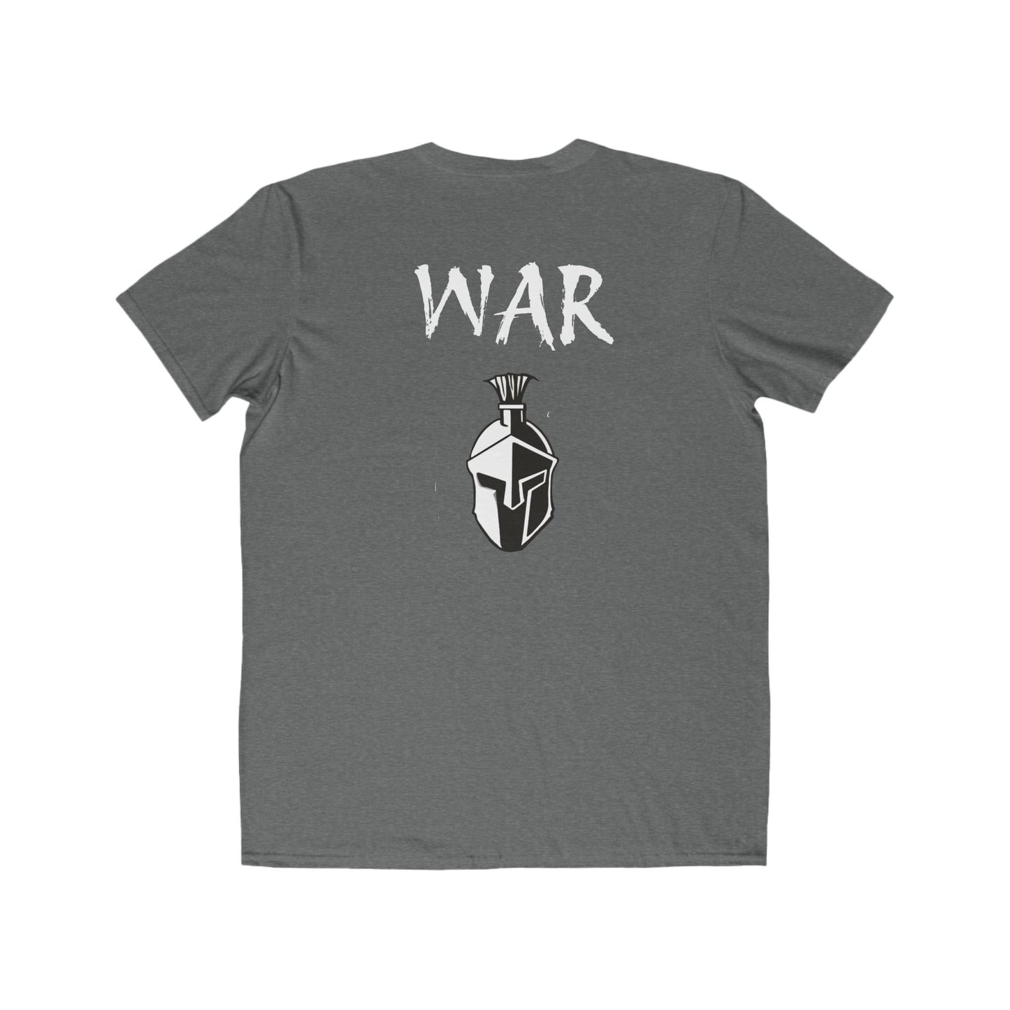Men's Tee - War- With Spartan Helmet