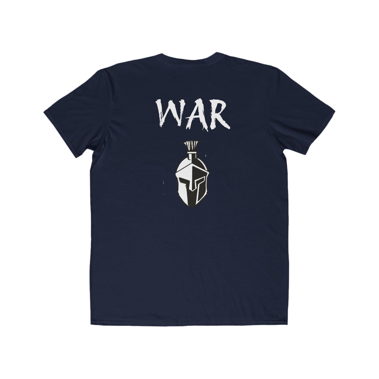 Men's Tee - War- With Spartan Helmet