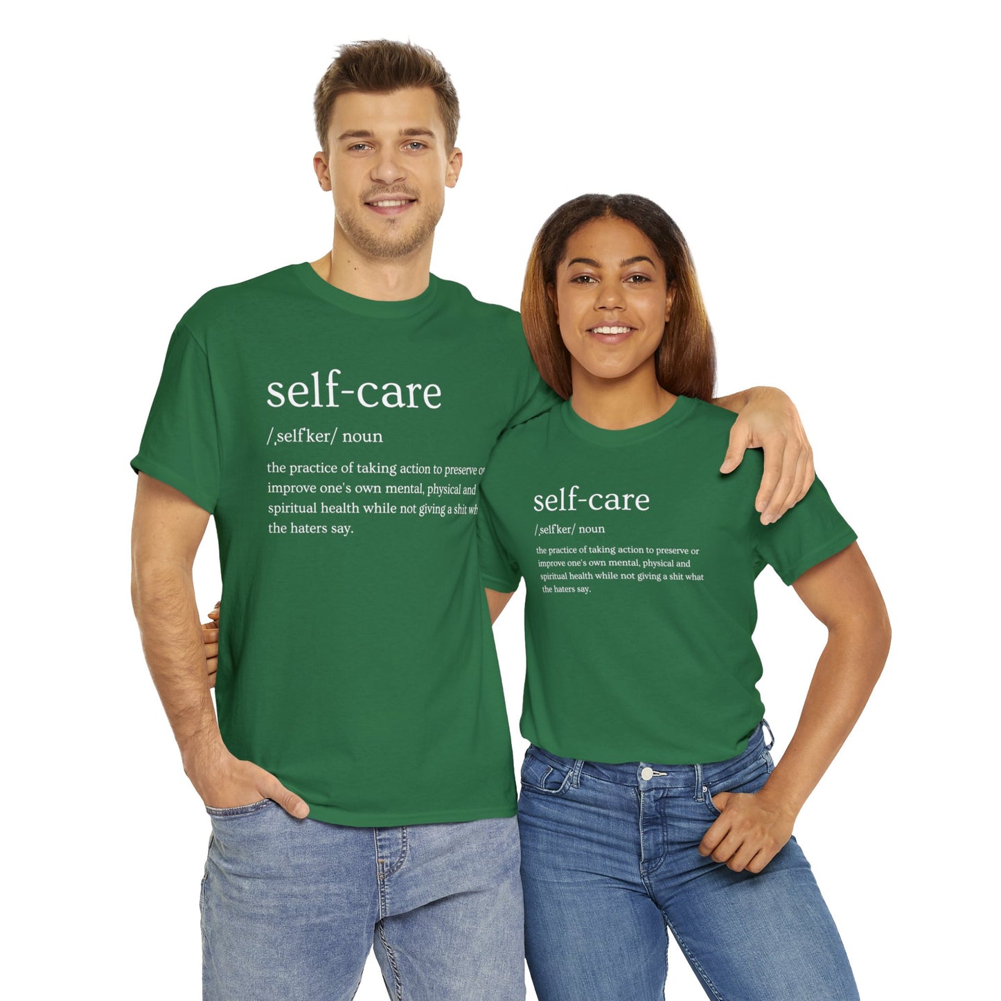 "Self Care" Definition- (Unisex Heavy Cotton Tee)