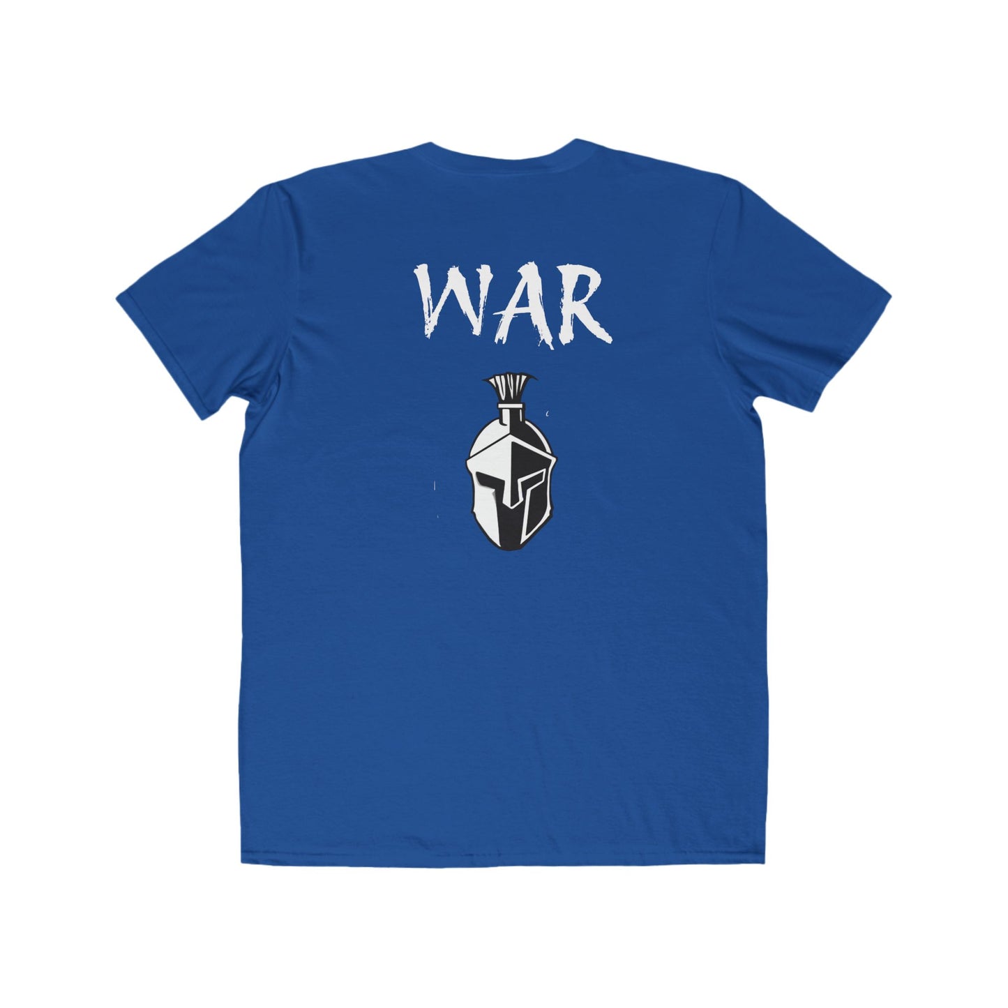 Men's Tee - War- With Spartan Helmet
