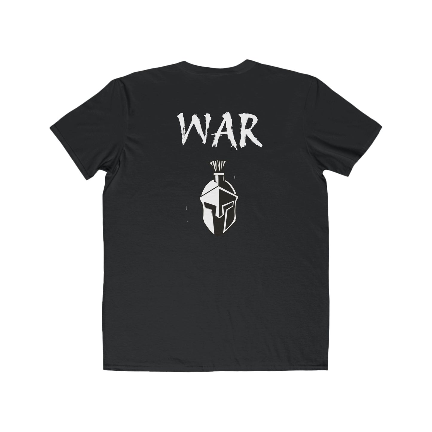 Men's Tee - War- With Spartan Helmet