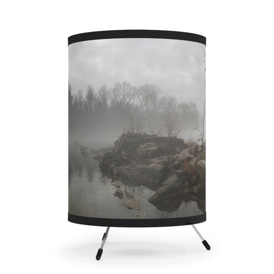 Lamp Shade- River Smoke Rappahannock River