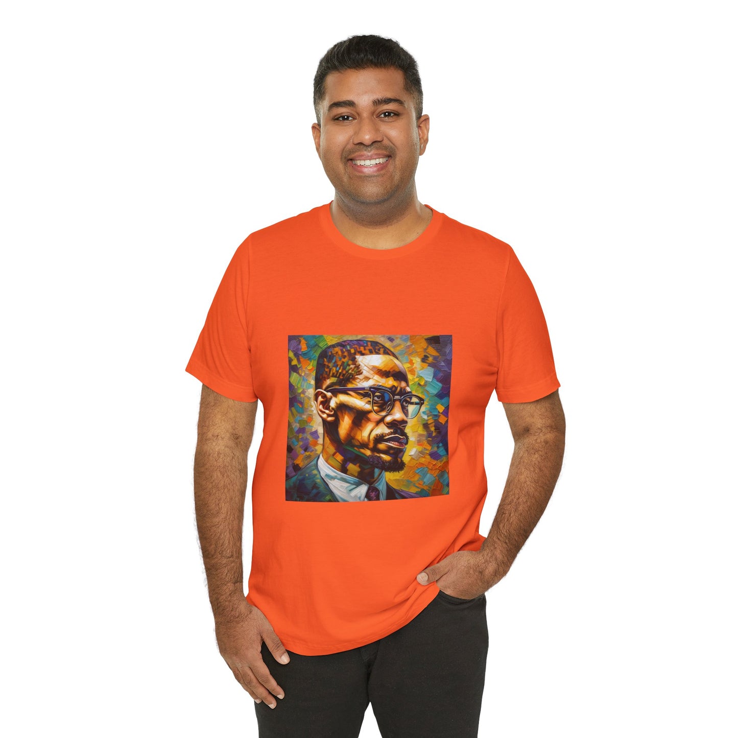 “Malcom X” (Unisex Jersey Short Sleeve Tee)