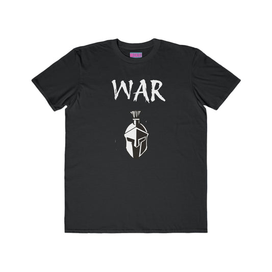 Men's Tee - War- With Spartan Helmet