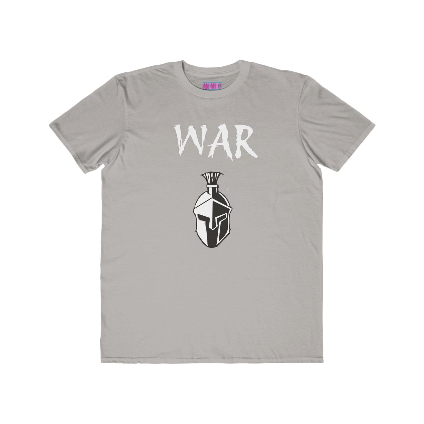 Men's Tee - War- With Spartan Helmet
