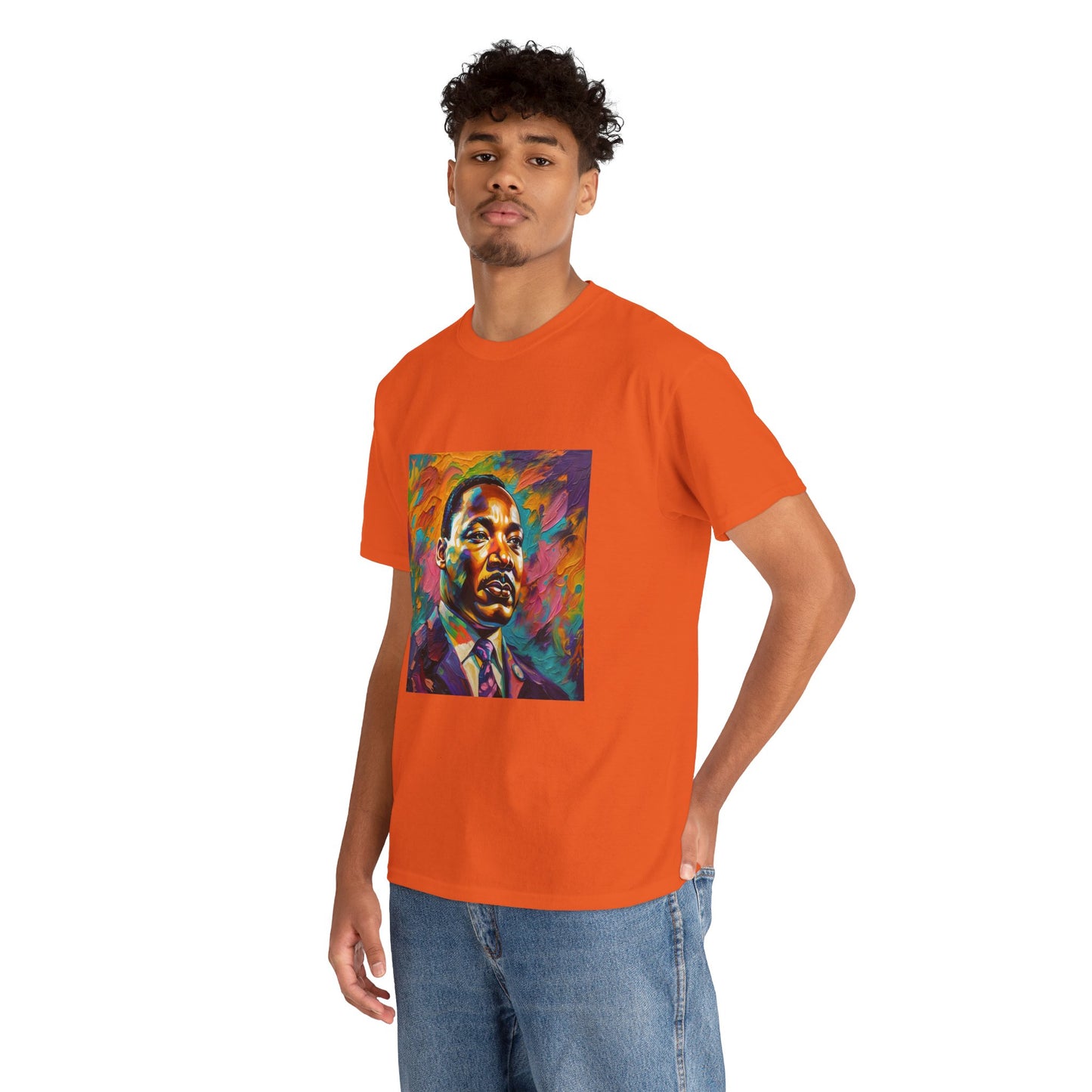 Martin Luther King Jr. (Unisex Heavy Cotton Tee)