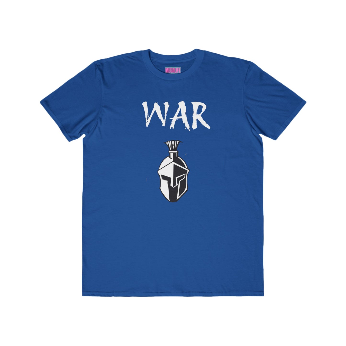 Men's Tee - War- With Spartan Helmet