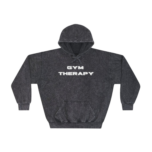 Mineral Wash Hoodie - GYM THERAPY