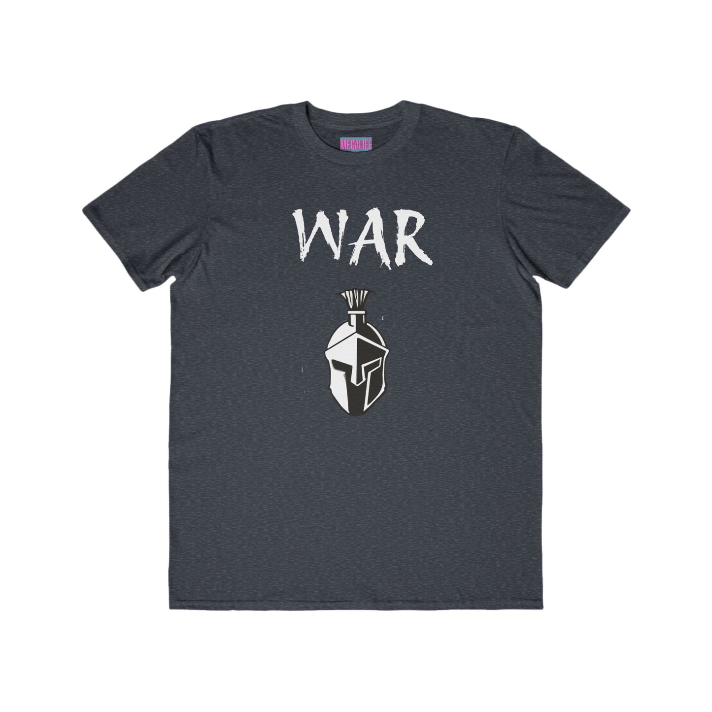 Men's Tee - War- With Spartan Helmet